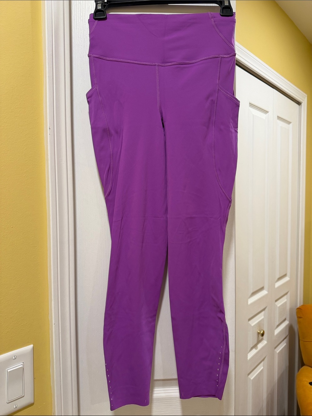 lululemon athletica Purple High-Rise Pocket Leggings